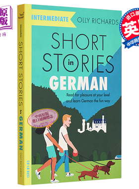 适合中级学者的德语短篇故事 英文原版 双语版 Short Stories in German for Intermediate Learners 小语种【中商原版】