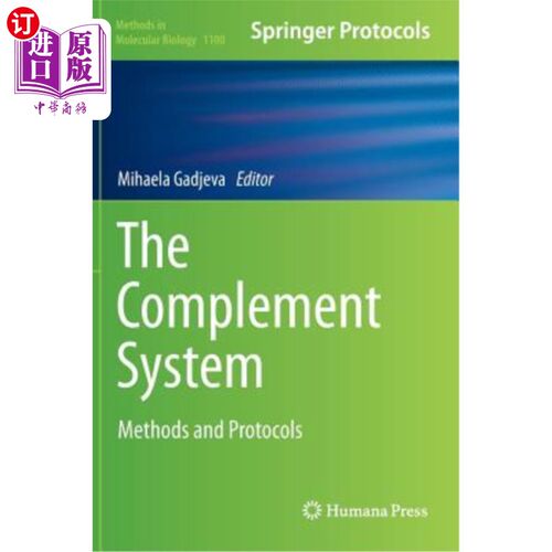 海外直订医药图书The Complement System: Methods and Protocols 补充系统:方法和协议