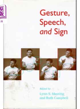 海外直订Gesture, Speech, and Sign 手势、语言和手势