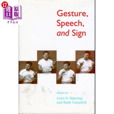海外直订Gesture, Speech, and Sign 手势、语言和手势