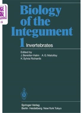 海外直订医药图书Biology of the Integument: Invertebrates 表皮生物学：无脊椎动物