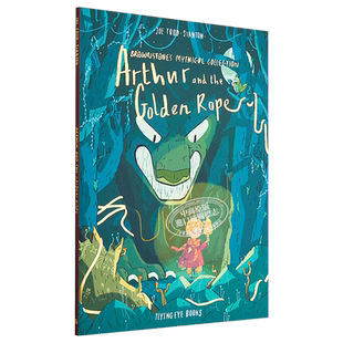 Joe Todd Stanton 亚瑟与金绳索 Arthur and the Golden Rope 桥梁漫画图像小说 英文原版小初文学 神话故事绘本【中商原版】