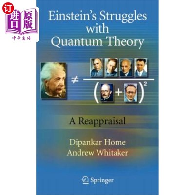 海外直订Einstein's Struggles with Quantum Theory: A Reappraisal 爱因斯坦与量子理论的斗争:重新评价