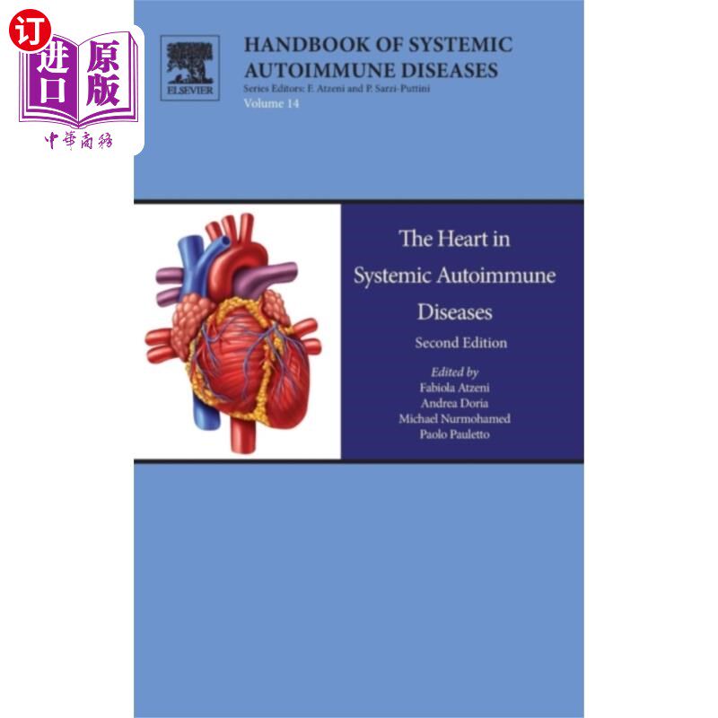 海外直订医药图书Heart in Systemic Autoimmune Diseases 系统性自身免疫性疾病中的心脏