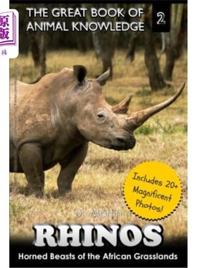 海外直订Rhinos: Horned Beast of the African Grasslands 犀牛：非洲草原上的角兽