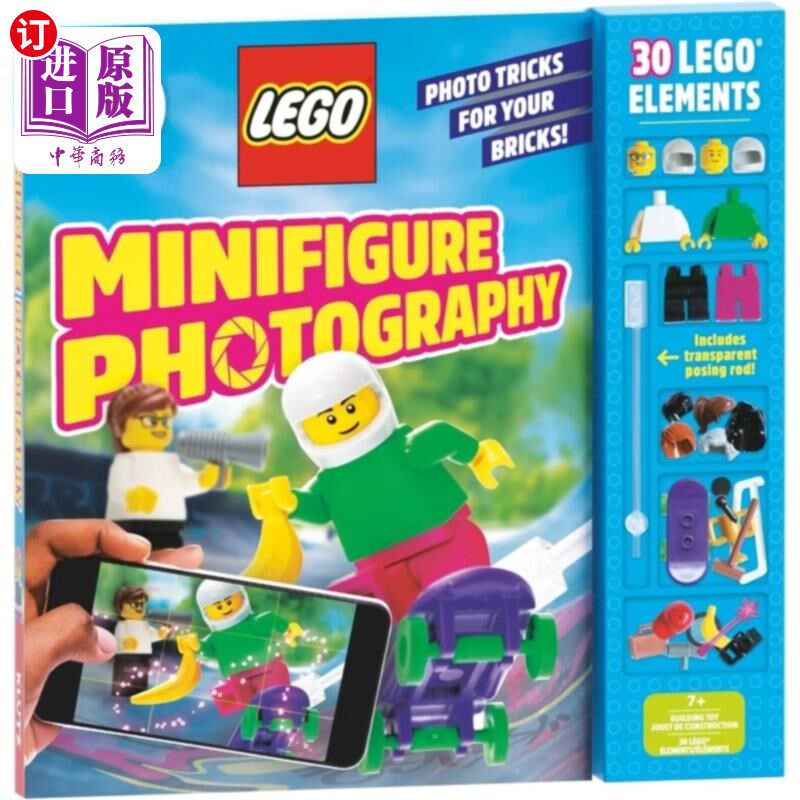 海外直订LEGO Minifigure Photography 乐高小人摄影