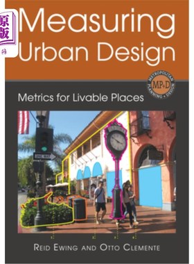 海外直订Measuring Urban Design: Metrics for Livable Places 衡量城市设计:宜居场所的指标