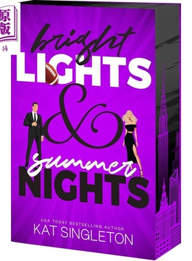 预售 霓虹夏夜 限量刷边版 英文原版 Bright Lights and Summer Nights Kat Singleton【中商原版】