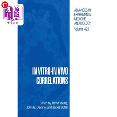 海外直订医药图书In Vitro-In Vivo Correlations 体内外相关性