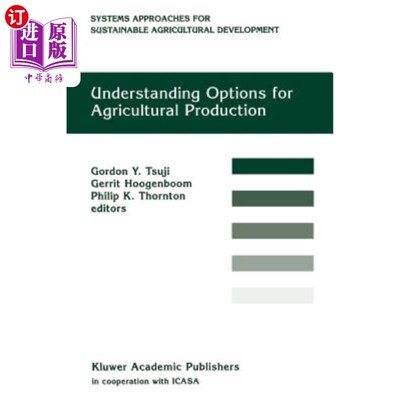 海外直订Understanding Options for Agricultural Production 理解农业生产的选择