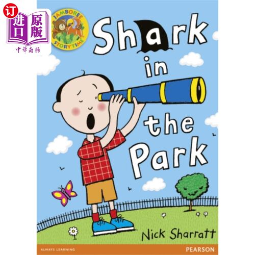 海外直订Jamboree Storytime Level A: Shark in the Park Li... 狂欢节故事时间A级：公园里的鲨鱼小册子