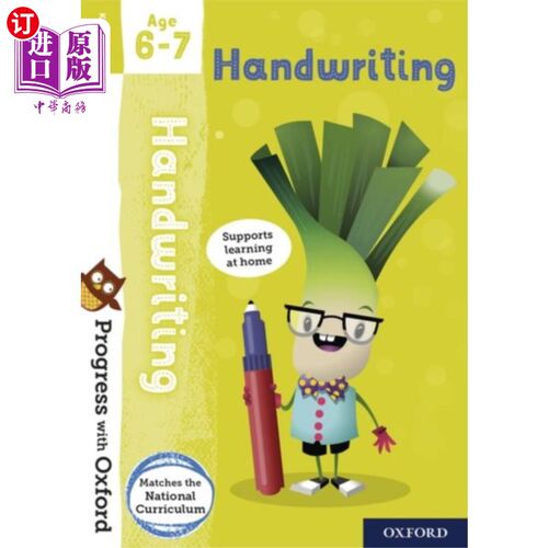 海外直订Progress with Oxford: Handwriting Age 6-7 进步与牛津:书写年龄6-7