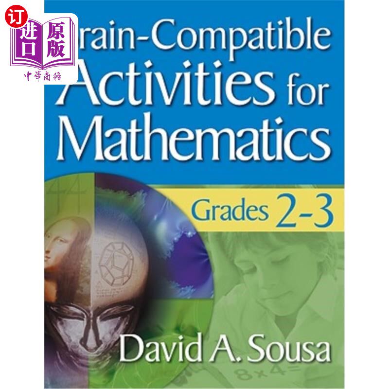 海外直订Brain-Compatible Activities for Mathematics, Grades 2-3 2-3年级数学与大脑相容的活动
