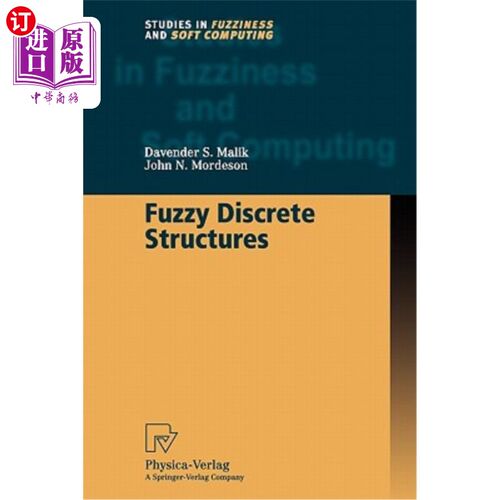 海外直订Fuzzy Discrete Structures 模糊离散结构