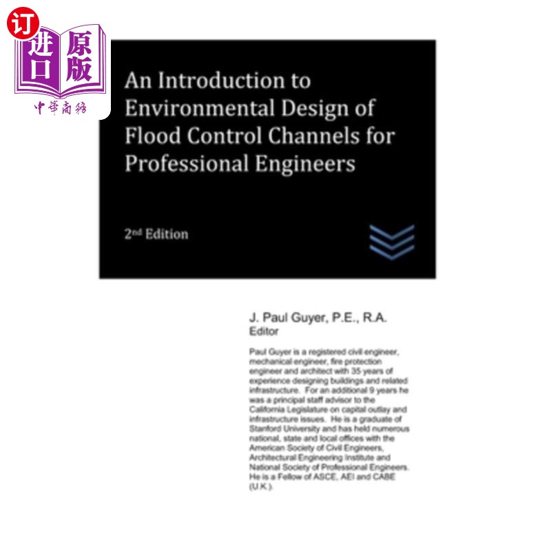 海外直订An Introduction to Environmental Design of Flood Control Channels for Profession 专业工程人员防洪道环境设计