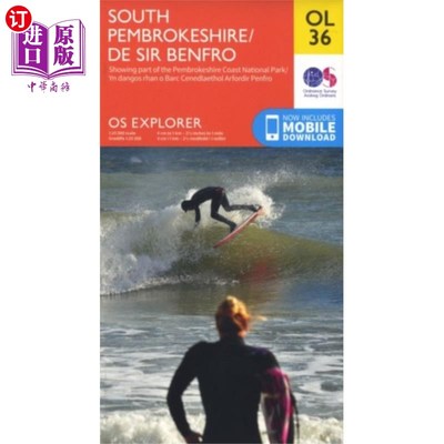 海外直订South Pembrokeshire / De Sir Benfro 南彭布罗克郡/本弗洛爵士