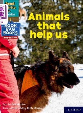 海外直订Read Write Inc. Phonics: Grey Set 7 NF Book Bag ... Read Write公司自然拼读:灰色系列7 NF Book Bag第1册帮助我