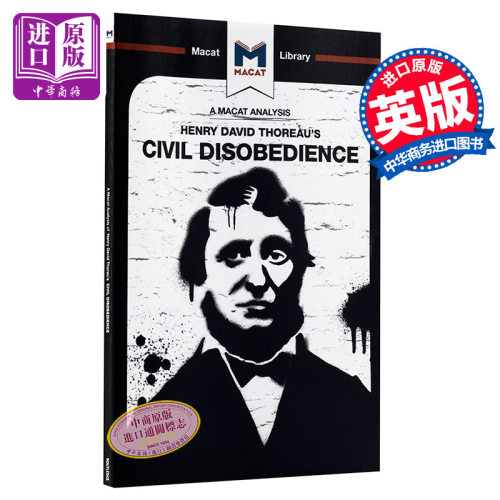 现货 An Analysis of Henry David Thoraeu's Civil Disobedience 对亨利·大卫·梭罗公民抗命的分析【中商原版】
