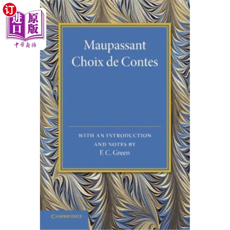 海外直订Maupassant: Choix de Contes 莫泊桑:故事的选择