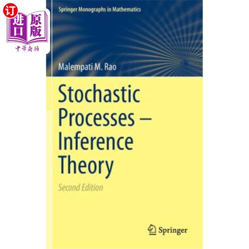 海外直订Stochastic Processes - Inference Theory 随机过程-推理理论