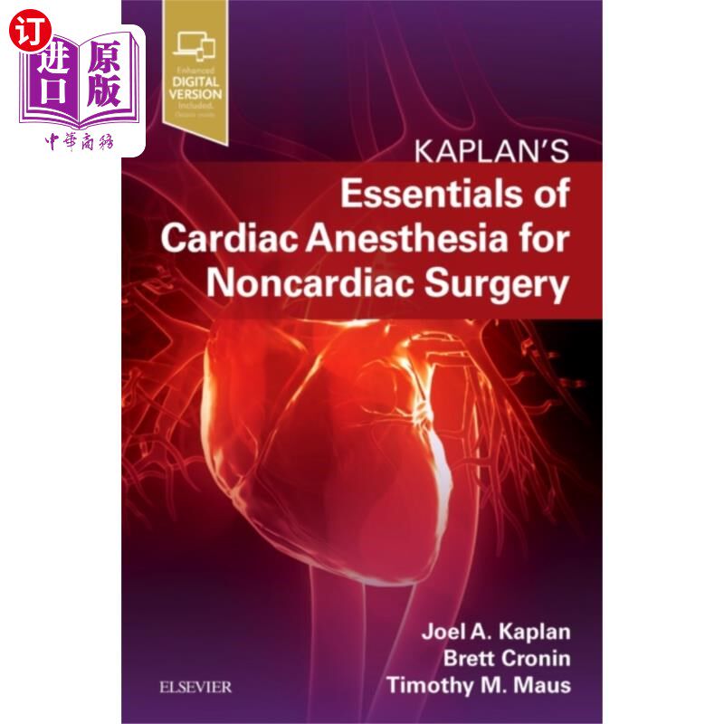 海外直订医药图书Essentials of Cardiac Anesthesia for Noncardiac ... 非心脏手术的心脏麻醉要点
