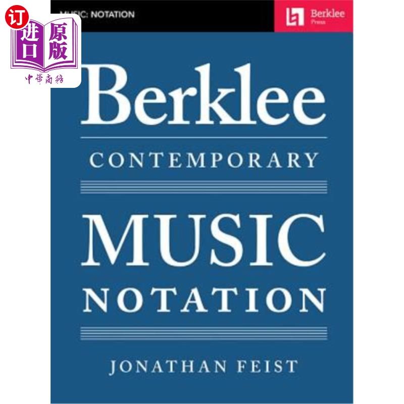 海外直订Berklee Contemporary Music Notation 伯克利当代音乐符号