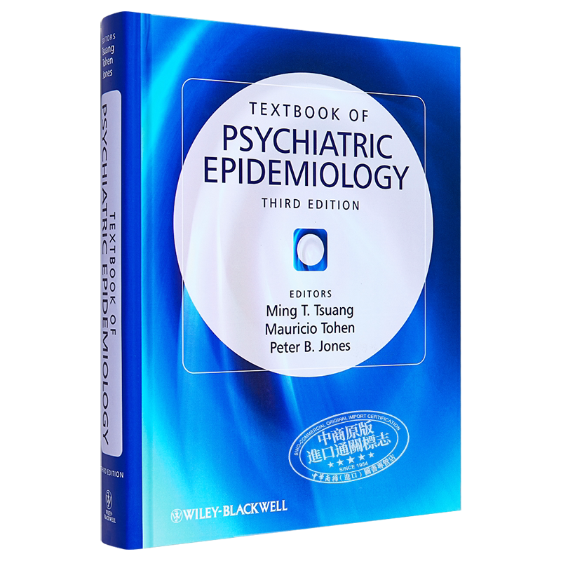 现货 精神病流行病学教材 第3版 英文原版 Textbook Of Psychiatric Epidemiology Ming T Tsuang 【中商原版】Wiley