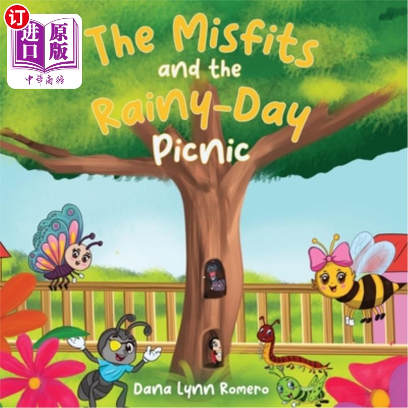 海外直订The Misfits and the Rainy-Day Picnic: A book about friendship, mishaps, and fun 《不合群的人》和《雨天野餐