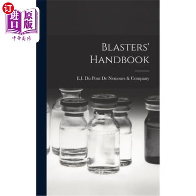 海外直订Blasters' Handbook 导火线的手册