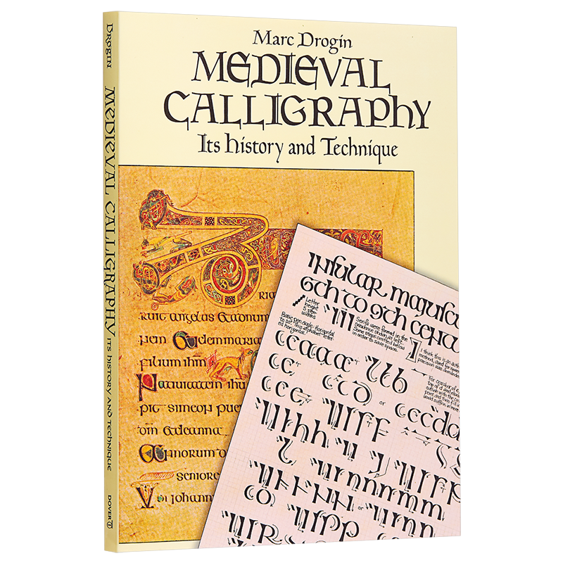 Medieval Calligraphy: Its History and Technique 进口艺术 中世纪书法:它的历史和技术 书法字体练字 【中商原版】