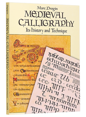 预售 Medieval Calligraphy: Its History and Technique 进口艺术 中世纪书法:它的历史和技术 书法字体练字 【中商原版】