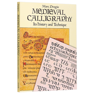 Medieval Calligraphy: Its History and Technique 进口艺术 中世纪书法:它的历史和技术 书法字体练字 【中商原版】