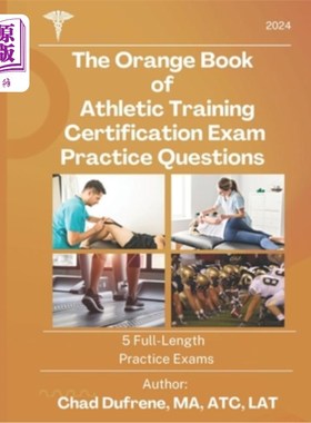 海外直订医药图书The Orange Book of Athletic Training Certification Exam Practice Questions: 5 Fu 橙色书的运动训练认