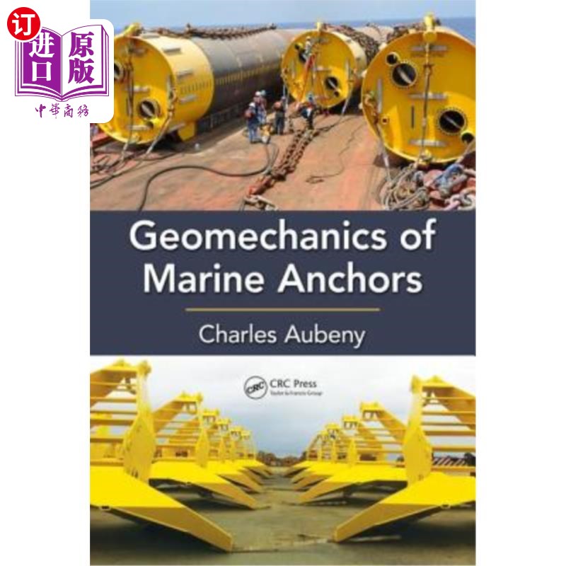 海外直订Geomechanics of Marine Anchors 海洋锚的地质力学
