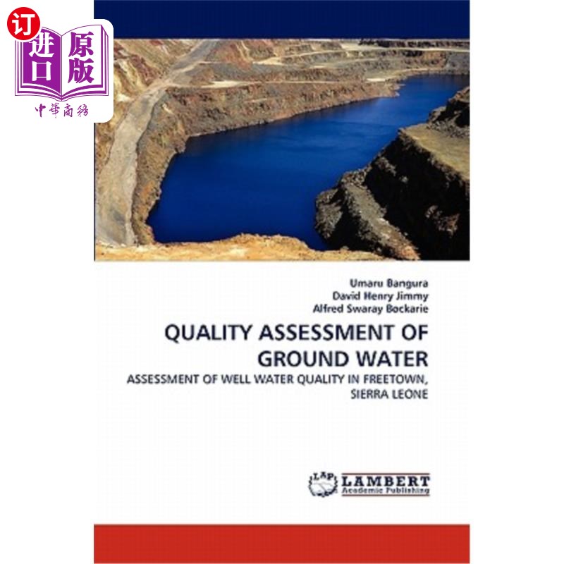 海外直订医药图书Quality Assessment of Ground Water地下水水质评价