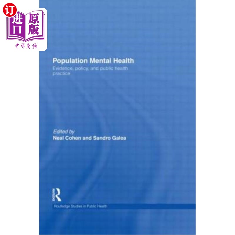 海外直订医药图书Population Mental Health: Evidence, Policy, and Public Health Practice 人口心理健康：证据，政策和公