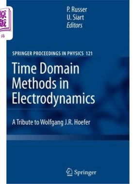 海外直订Time Domain Methods in Electrodynamics: A Tribute to Wolfgang J. R. Hoefer 电动力学中的时域方法:沃尔夫冈·霍