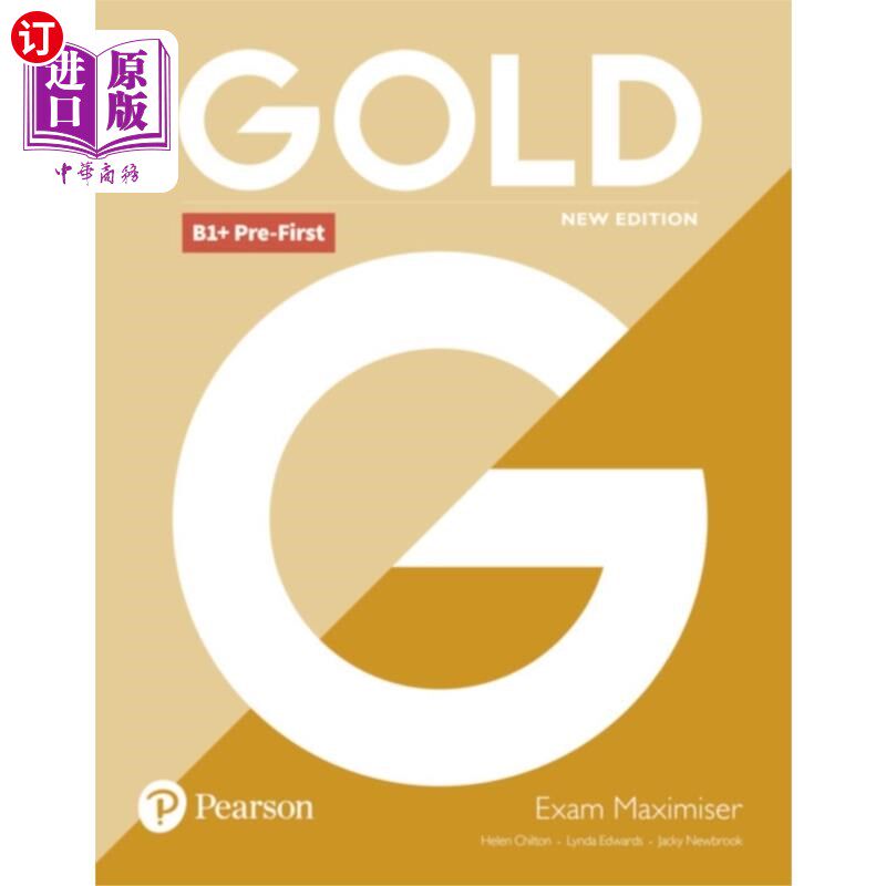 海外直订Gold B1+ Pre-First New Edition Exam Maximiser 黄金B1+ Pre-First新版本考试