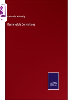 海外直订Remarkable Convictions 非凡的信念