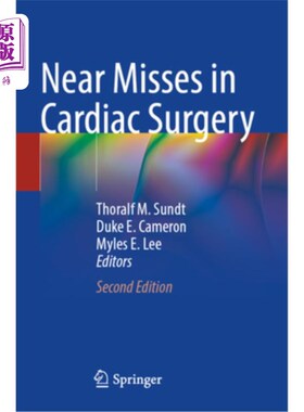 海外直订医药图书Near Misses in Cardiac Surgery 心脏外科的险些死亡