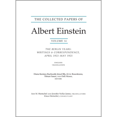 预售 爱因斯坦全集14 英文原版 The Collected Papers of Albert Einstein Volume 14  Diana Kormos Buchwald【中商原版】