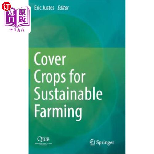 海外直订Cover Crops for Sustainable Farming 为可持续农业覆盖作物