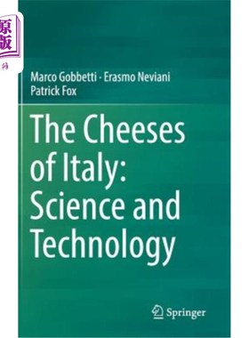 海外直订The Cheeses of Italy: Science and Technology 意大利奶酪：科学与技术
