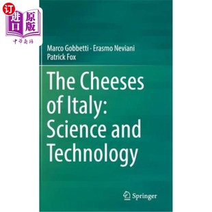海外直订The Cheeses of Italy: Science and Technology 意大利奶酪:科学与技术