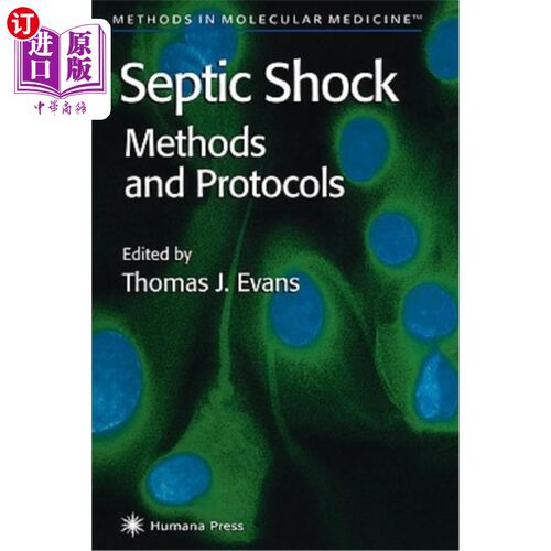 海外直订医药图书Septic Shock Methods and Protocols 感染性休克方法和方案