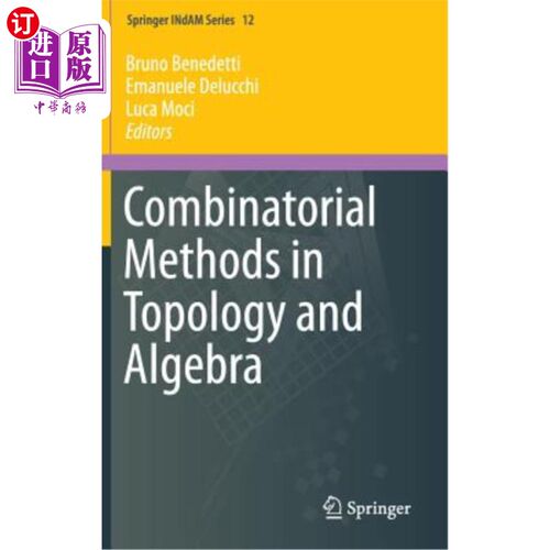 海外直订Combinatorial Methods in Topology and Algebra 拓扑与代数中的组合方法