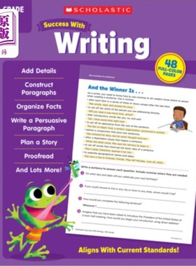 海外直订Scholastic Success with Writing Grade 5