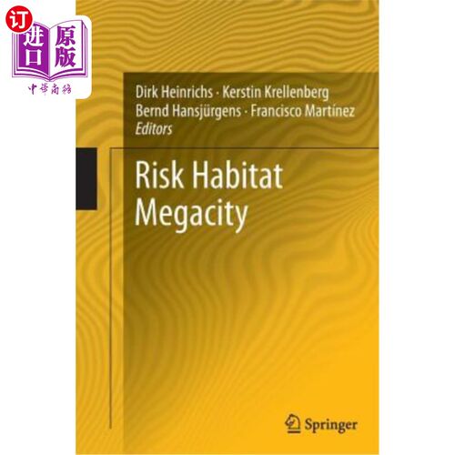 海外直订Risk Habitat Megacity 危险生境大城市