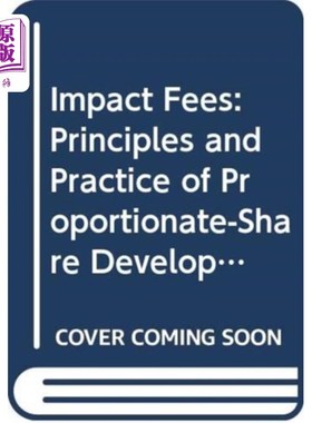 海外直订Impact Fees 影响费用