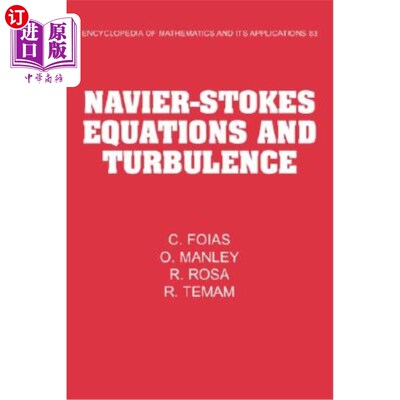 海外直订Navier-Stokes Equations and Turbulence Navier-Stokes方程与湍流